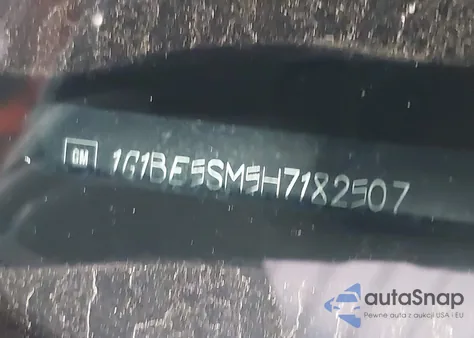 2017 Chevrolet Cruze Lt from USA, damaged, VIN 1G1BE5SM5H7182507